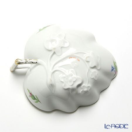 マイセン（Meissen） ピンクのバラ 020110／00207 リーフボウル 12×10cm