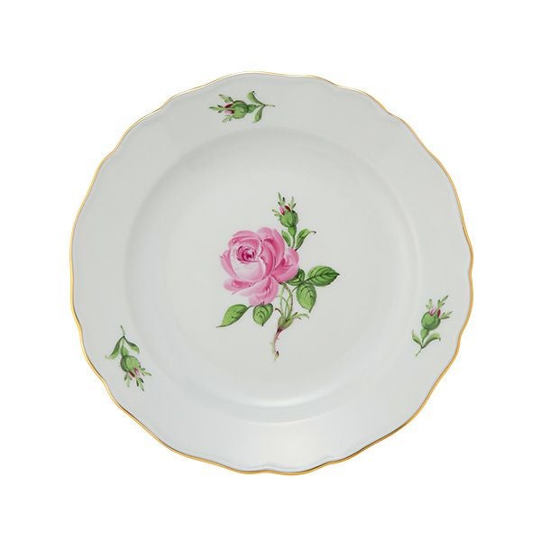 マイセン（Meissen） ピンクのバラ 020110／00501 プレート 18cm