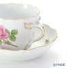 マイセン（Meissen） ピンクのバラ 020110／00580 モカカップ＆ソーサー 100ml