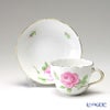 マイセン（Meissen） ピンクのバラ 020110／00582 コーヒーカップ＆ソーサー 200ml