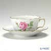 マイセン（Meissen） ピンクのバラ 020110／00633 ティーカップ＆ソーサー 150ml