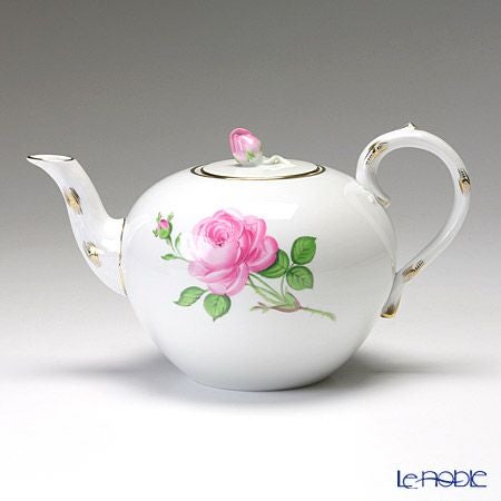 マイセン（Meissen） ピンクのバラ 020110／00726 ティーポット 1000ml