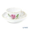 マイセン（Meissen） ピンクのバラ 020110／02582 コーヒーカップ＆ソーサー 200ml