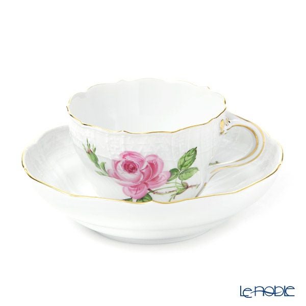 マイセン（Meissen） ピンクのバラ 020110／02582 コーヒーカップ＆ソーサー 200ml
