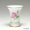 マイセン（Meissen） ピンクのバラ 020110／50033 ベース（花瓶） 10.5cm