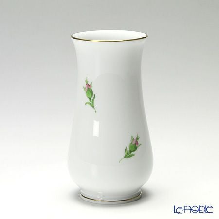 マイセン（Meissen） ピンクのバラ 020110／50124 ベース（花瓶） 14cm