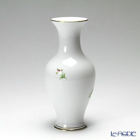 マイセン（Meissen） ピンクのバラ 020110／50198 ベース（花瓶） 24cm