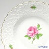 マイセン（Meissen） ピンクのバラ 020110／54801 飾り皿 19cm