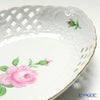 マイセン（Meissen） ピンクのバラ 020110／54907 レースボウル 楕円 25cm