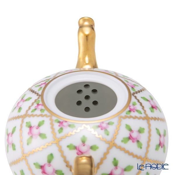 ヘレンド (HEREND) セーブル風の薔薇 SPORG 20608-0-09 ティーポット（ローズ） 400ml