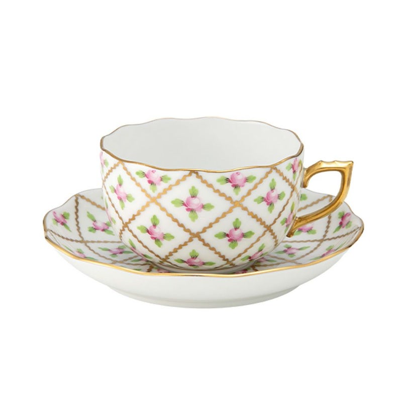 ヘレンド (HEREND) セーブル風の薔薇 SPROG ティーカップ＆ソーサー 200ml 20724-0-00