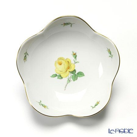 マイセン（Meissen） 黄色のバラ 020610／53631 ボウル 14cm