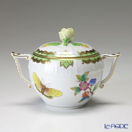 ヘレンド (HEREND) ヴィクトリア・ブーケ 00472-0-09 シュガーポット ローズ 200ml