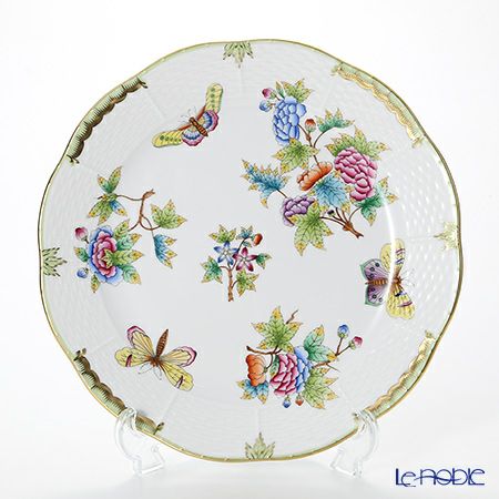 ヘレンド (HEREND) ヴィクトリア・ブーケ 00524-0-00／524 プレート 25cm