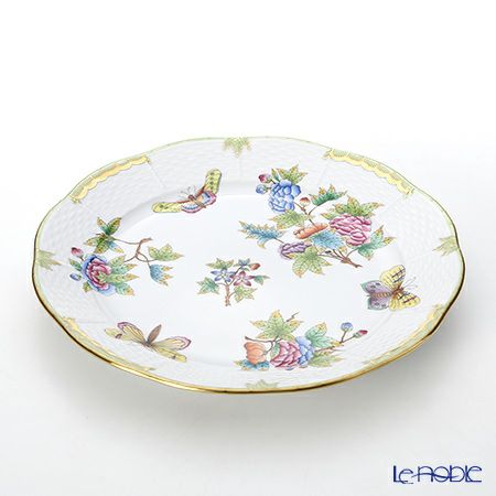 ヘレンド (HEREND) ヴィクトリア・ブーケ 00524-0-00／524 プレート 25cm