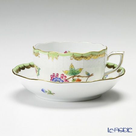 ヘレンド ヴィクトリア・ブーケ 00704-0-00 ティーカップ＆ソーサー 200ml