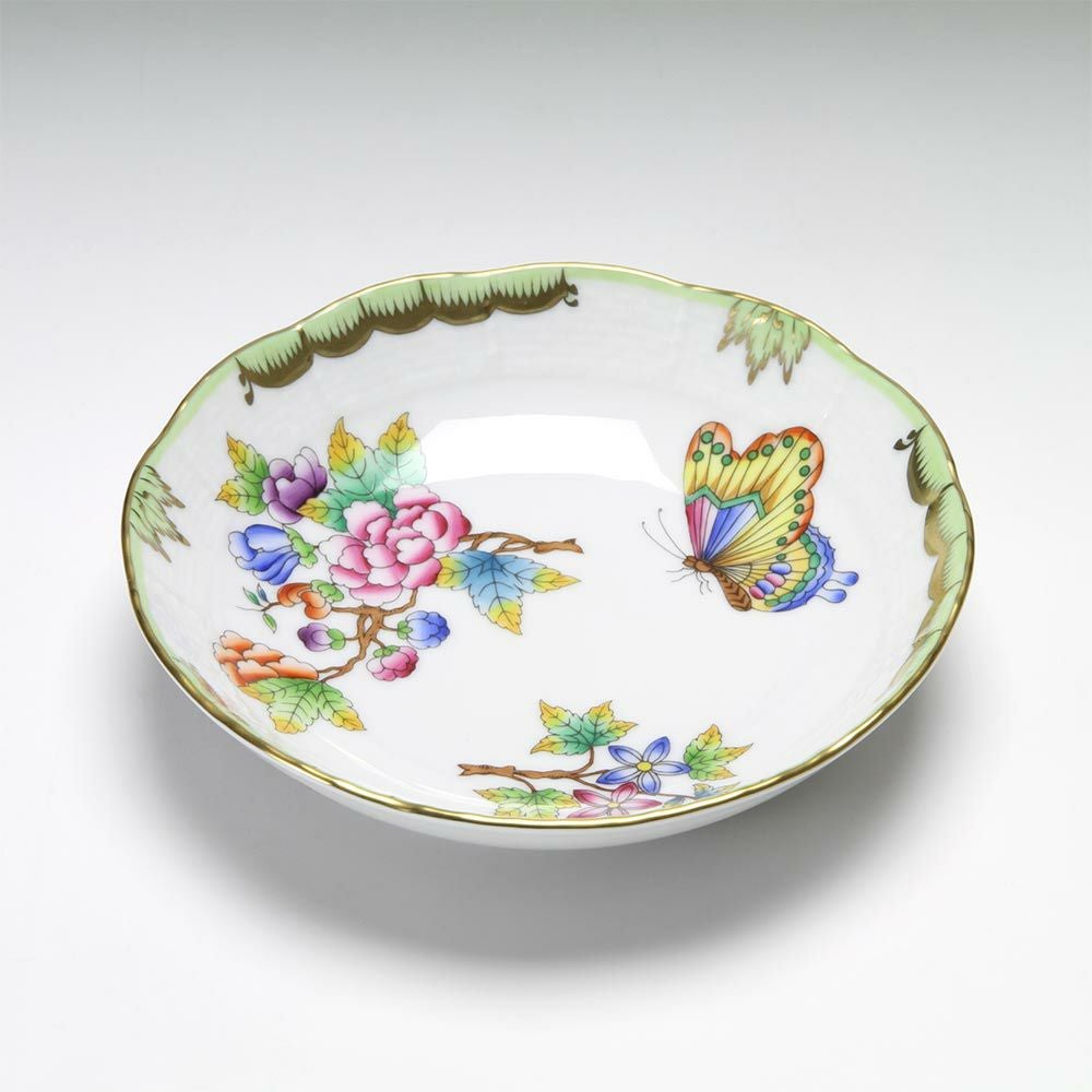 ヘレンド (HEREND) ヴィクトリア・ブーケ 00704-1-00 フルーツボウル 13.5cm