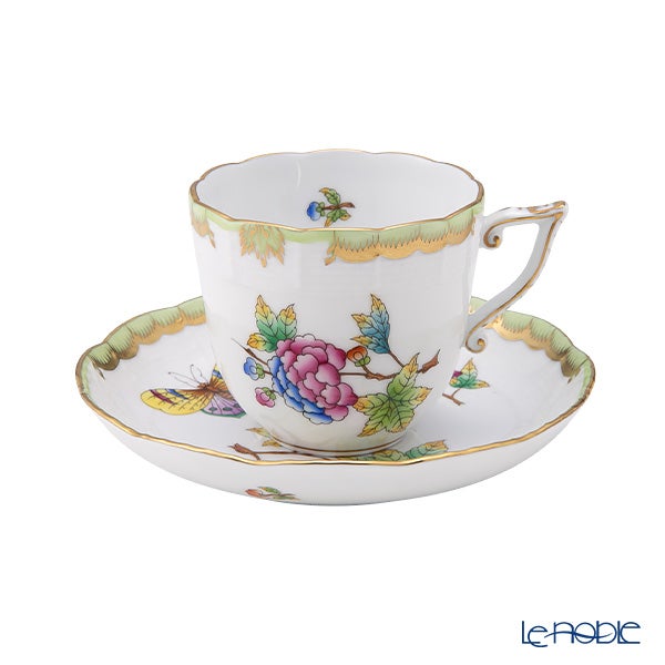 ヘレンド (HEREND) ヴィクトリア・ブーケ 00706-0-00 コーヒーカップ＆ソーサー 160ml