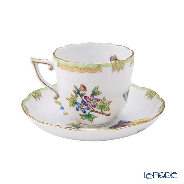 ヘレンド (HEREND) ヴィクトリア・ブーケ 00706-0-00 コーヒーカップ＆ソーサー 160ml
