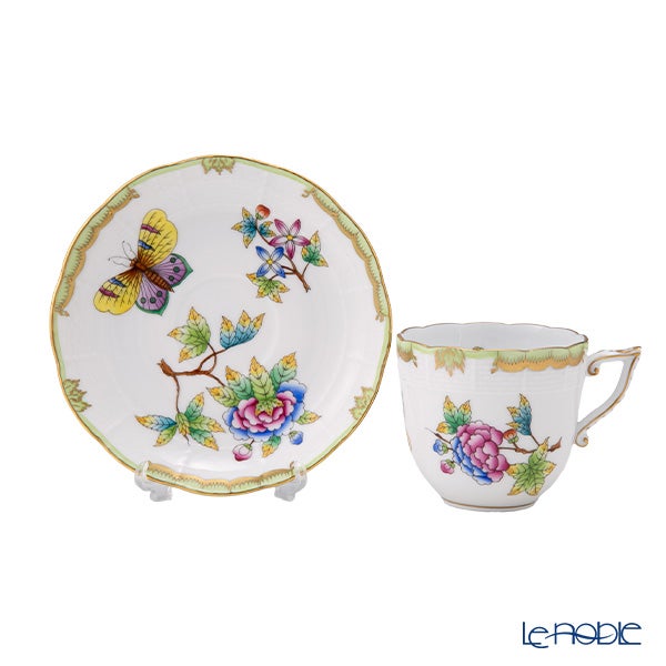 ヘレンド (HEREND) ヴィクトリア・ブーケ 00706-0-00 コーヒーカップ＆ソーサー 160ml