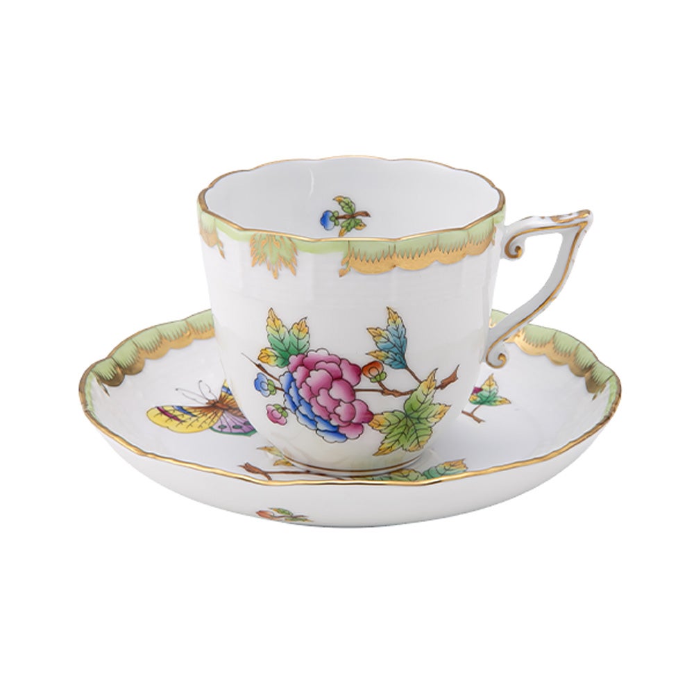 ヘレンド (HEREND) ヴィクトリア・ブーケ 00706-0-00 コーヒーカップ＆ソーサー 160ml