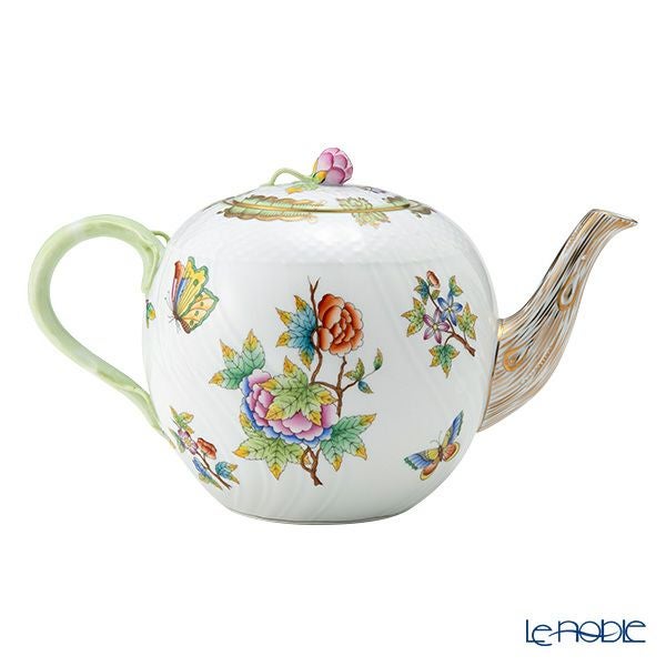 ヘレンド (HEREND) ヴィクトリアブーケ VBO ティーポット ツボミ 1800ml 01604-0-12