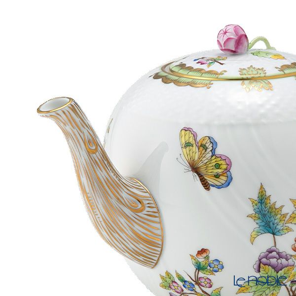 ヘレンド (HEREND) ヴィクトリアブーケ VBO ティーポット ツボミ 1800ml 01604-0-12
