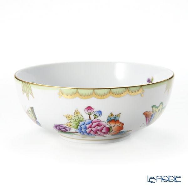 ヘレンド ヴィクトリア・ブーケ 02360-0-00 ボウル 14.5cm