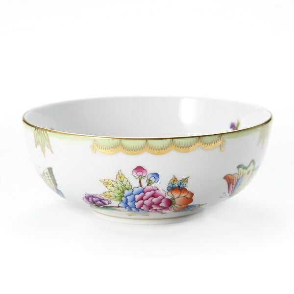 ヘレンド (HEREND) ヴィクトリア・ブーケ 02360-0-00 ボウル 14.5cm