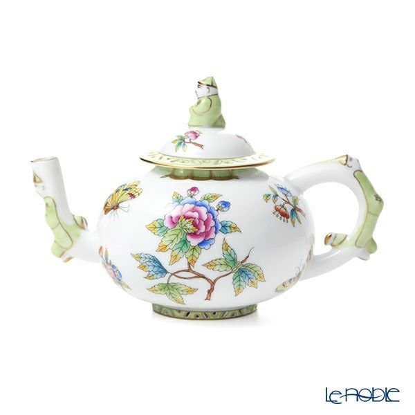 ヘレンド (HEREND) シノワズリ（中国趣味） ヴィクトリア・ブーケ VBO ミニティーポット（マンダリン） 350ml 03305-0-21