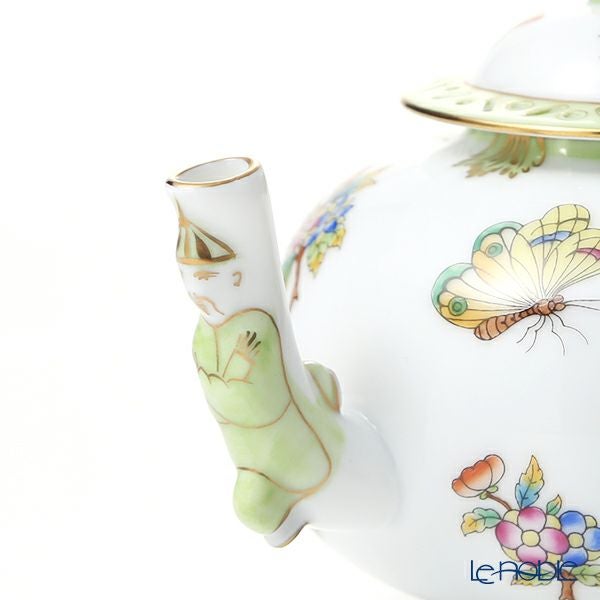 ヘレンド (HEREND) シノワズリ（中国趣味） ヴィクトリア・ブーケ VBO ミニティーポット（マンダリン） 350ml 03305-0-21