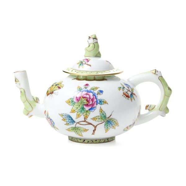 ヘレンド (HEREND) シノワズリ（中国趣味） ヴィクトリア・ブーケ VBO ミニティーポット（マンダリン） 350ml 03305-0-21