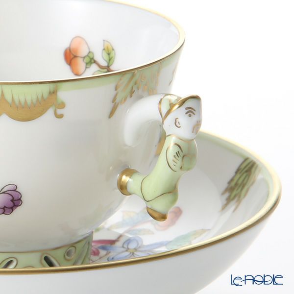 ヘレンド (HEREND) シノワズリ（中国趣味） ヴィクトリア・ブーケ 03371-0-21 マンダリン スモールカップ＆ソーサー