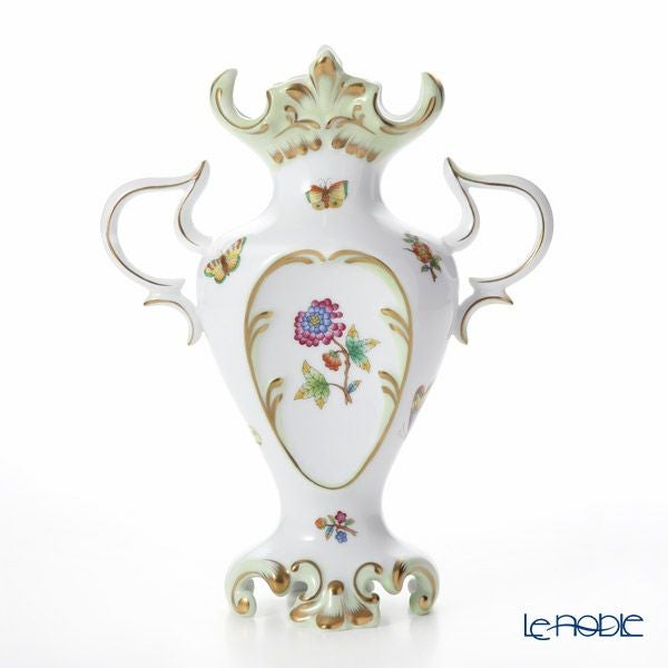 ヘレンド ヴィクトリア・ブーケ 06532-0-00 ベース（両手付） 26cm