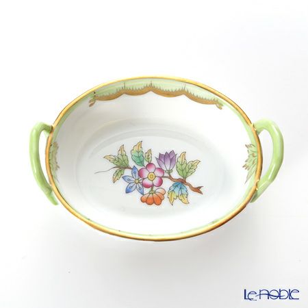 ヘレンド (HEREND) ヴィクトリア・ブーケ 07423-0-00 ハンドル付きリング入れ