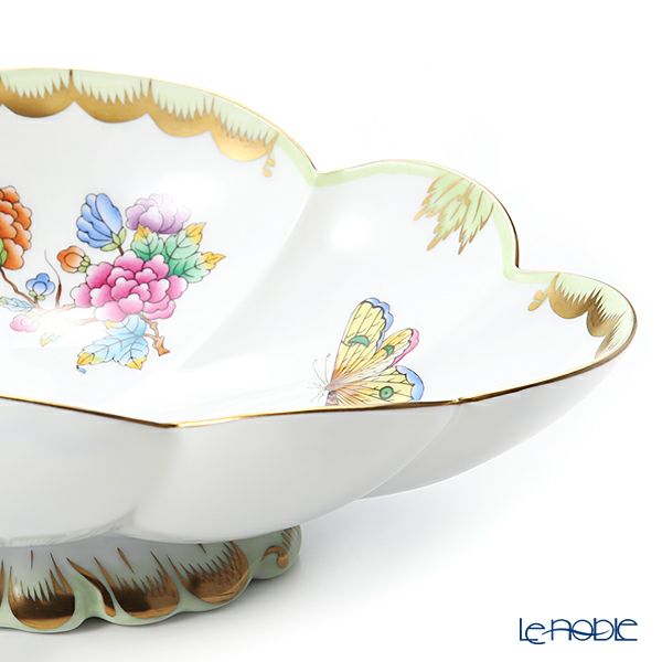 ヘレンド (HEREND) ヴィクトリア・ブーケ 07547-0-00 ディッシュ 23cm