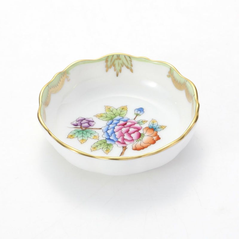 ヘレンド ヴィクトリア・ブーケ 07719-0-00 スモールディッシュ 8.5cm