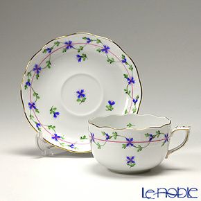 ヘレンド ブルーガーランド PBG 00724-0-00／724 ティーカップ＆ソーサー 200ml