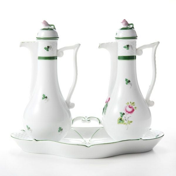 ヘレンド (HEREND) ウィーンのバラ ポットセット