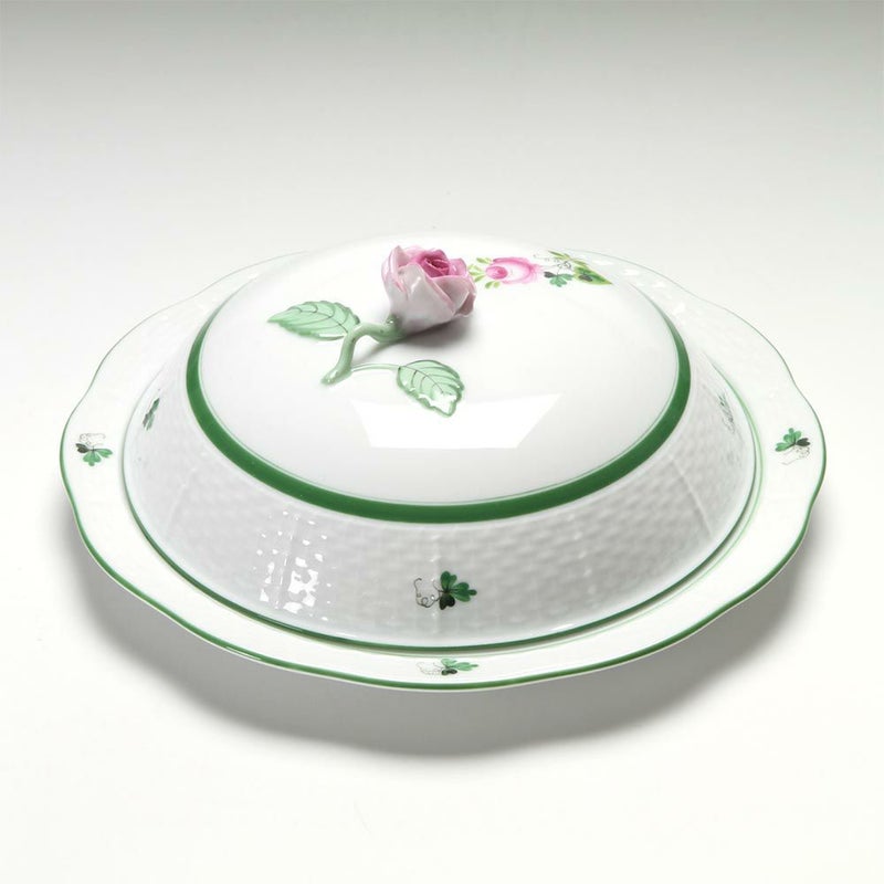 ヘレンド ウィーンのバラ 00075-0-09 ディッシュ（ローズ）