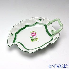 ヘレンド ウィーンのバラ 00205-0-00 リーフディッシュ 15cm