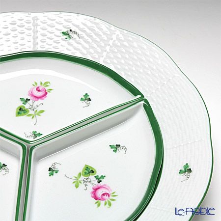 ヘレンド (HEREND) ウィーンのバラ 00441-0-00 オードブルセット 25cm