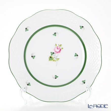 ヘレンド ウィーンのバラ 00519-0-00／519 プレート 21cm