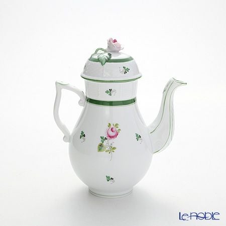 ヘレンド ウィーンのバラ 00614-0-09 モカポット（ローズ） 600ml