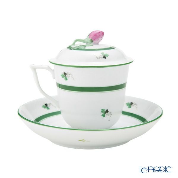 ヘレンド (HEREND) ウィーンのバラ 00705-0-11 ハーブティーカップ＆ソーサー ストロベリー 200ml