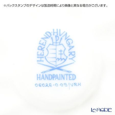 ヘレンド ウィーンのバラ 06026-0-09 ラウンドボックス（ローズ） 17cm