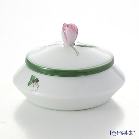 ヘレンド ウィーンのバラ 06027-0-12 ラウンドボックス（ツボミ） 6.5cm