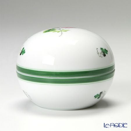 ヘレンド ウィーンのバラ 06033-0-00 ラウンドボックス 8cm