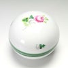 ヘレンド ウィーンのバラ 06033-0-00 ラウンドボックス 8cm