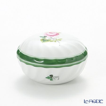 ヘレンド (HEREND) ウィーンのバラ 06037-0-00 ラウンドボックス 7cm